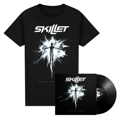 Skillet - After The Storm - Vinyl + T-shirt Fan Pack