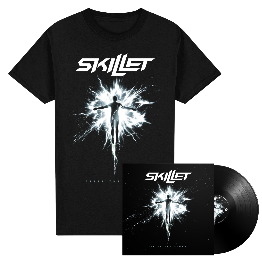 Skillet - After The Storm - Vinyl + T-shirt Fan Pack